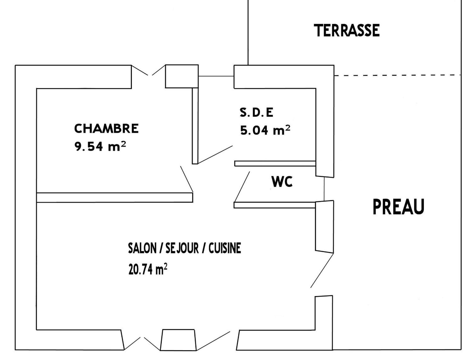 Gîte Frossay, 2 pièces, 2 personnes - FR-1-306-1027 Esterno foto